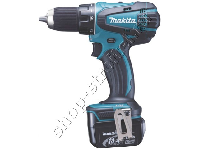 Увеличенная фотография Аккум. дрель - шуруповерт Makita BDF446RFE